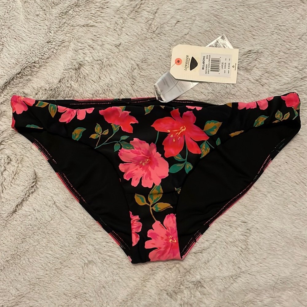 Billabong Floral Bikini Bottoms